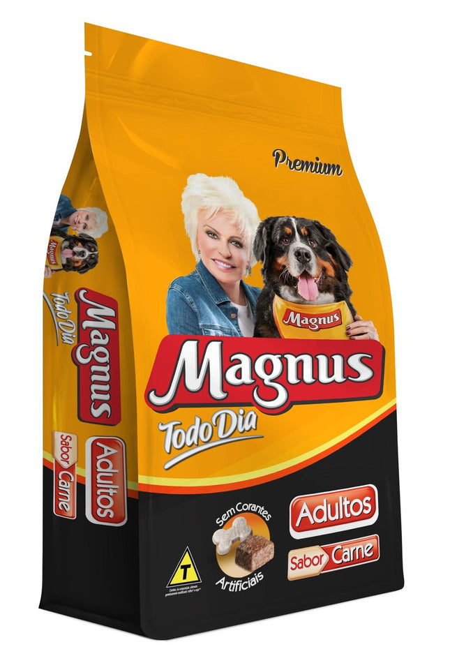 MAGNUS CAES ADULTOS TODO DIA CARNE 25KG