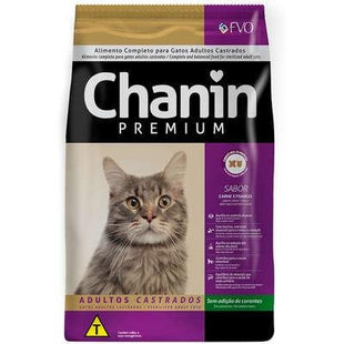 CHANIN GATOS ADULTOS CASTRADOS CARNE/FRANGO 10,1KG