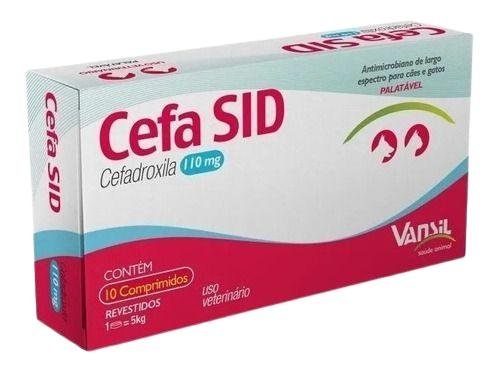 VANSIL CEFA SID 110MG - CAIXA 10 COMP