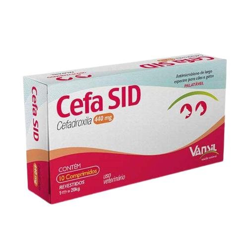 VANSIL CEFA SID 440MG - CAIXA 10 COMP