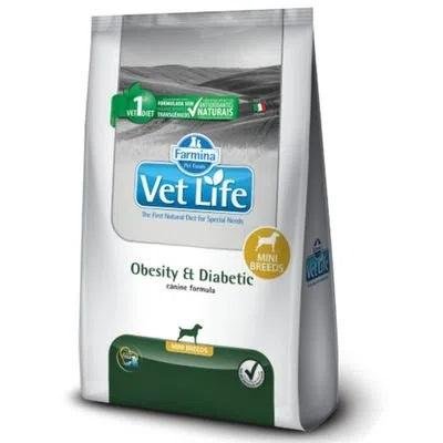 VET LIFE CAES OBESITY E DIABETIC MINI 10,1KG