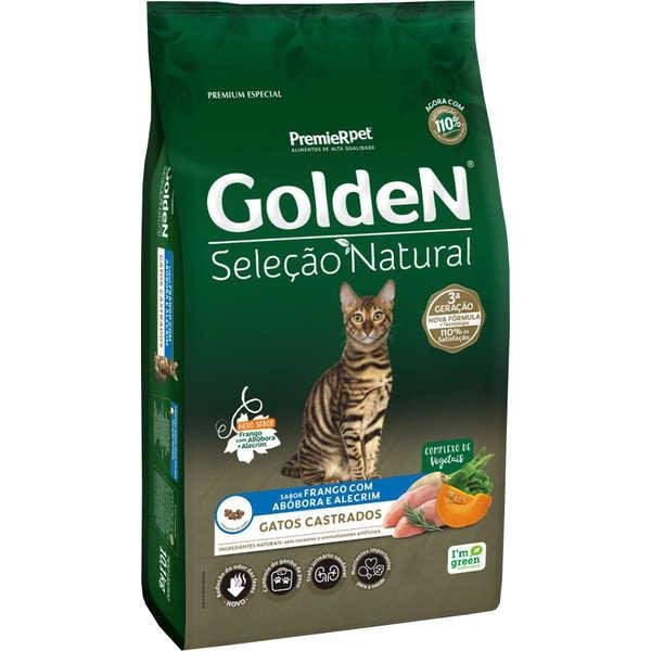 GOLDEN SEL. NAT. GATOS CASTRADOS FRA/ABO/ALE 1KG