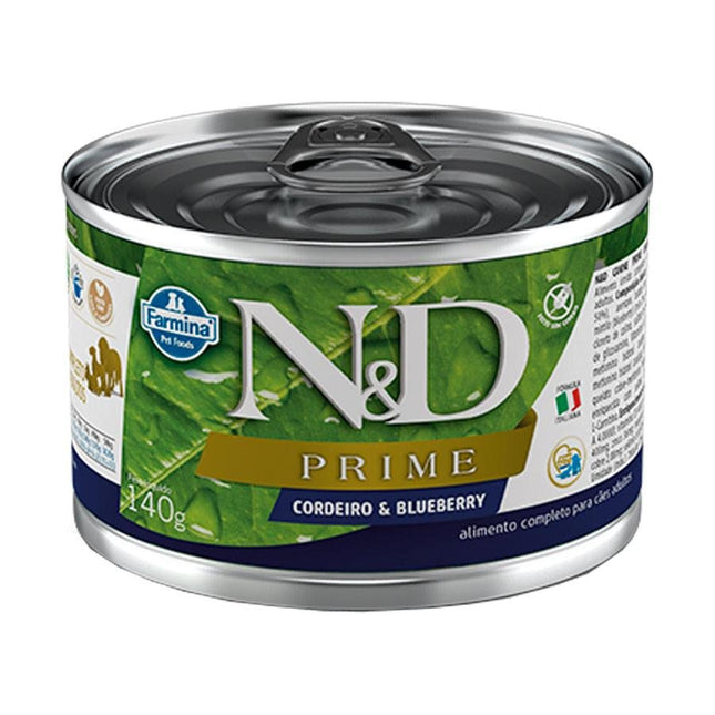 NED PRIME LATA CAES ADULTOS CORD/BLUE 140G