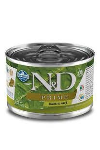 NED PRIME LATA CAES ADULTOS JAVALI/MACA 140G