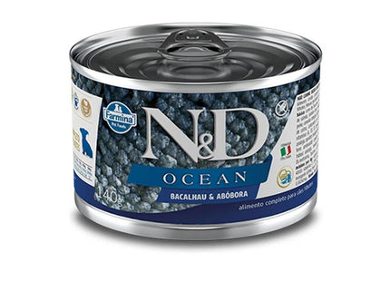 NED OCEAN LATA CAES PUPPY BAC/ABOBORA 140G