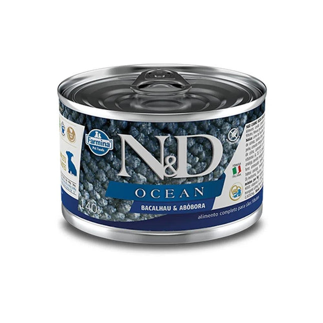 NED OCEAN LATA CAES PUPPY BAC/ABOBORA 140G