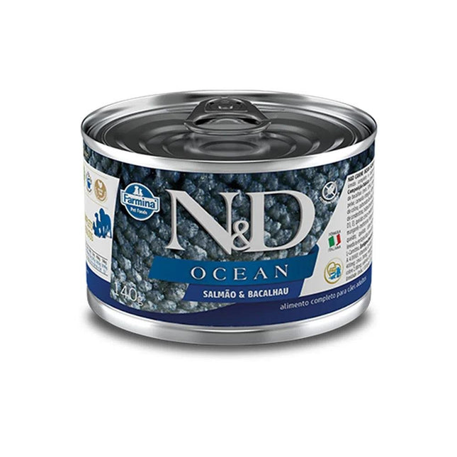NED OCEAN LATA CAES ADULTOS SAL/BACALHAU 140G