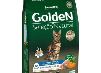 GOLDEN SEL. NAT. GATOS CASTRADOS FRA/ABO/ALE 3KG