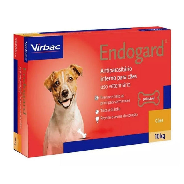 VIRBAC ENDOGARD CAES 10KG - 6 COMPRIMIDOS