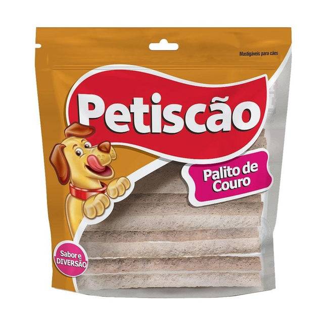 PETISCAO OSSO PALITO COURO M 500G