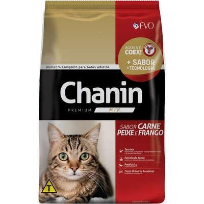 CHANIN GATOS MIX CARNE/PEIXE/FRANGO 10,1KG