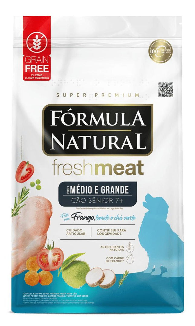 FORMULA NATURAL FRESH CAES SENIOR MED/GR 12KG