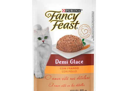 FANCY FEAST SACHE DEMI GLACE FRANGO 85G