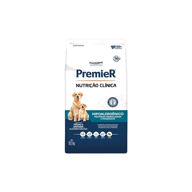 PREMIER CAES HIPO. HIDRO ADULT/FILH PORTE MEDIO/GRANDE 10,1KG