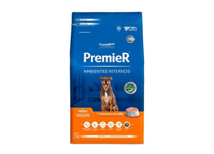 PREMIER AMB. INTERNOS CAES ADULTOS PORTE MEDIO 2,5KG