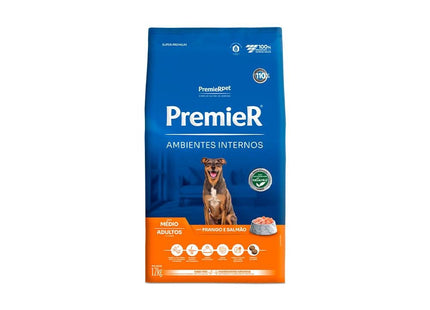 PREMIER AMB. INTERNOS CAES ADULTOS PORTE MEDIO 12KG