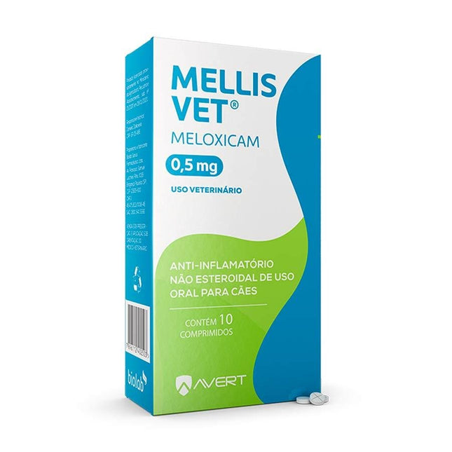AVERT MELLIS VET 0,5MG - 10 COMPRIMIDOS