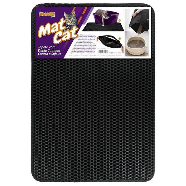 JAMBO TAPETE CAT TRAP HOLE MEDIO 45X65CM