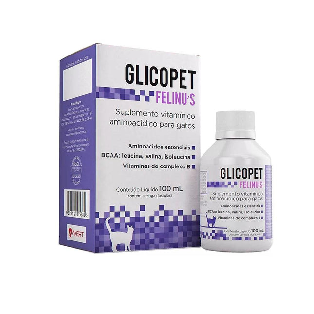 AVERT GLICOPET FELINUS 100ML