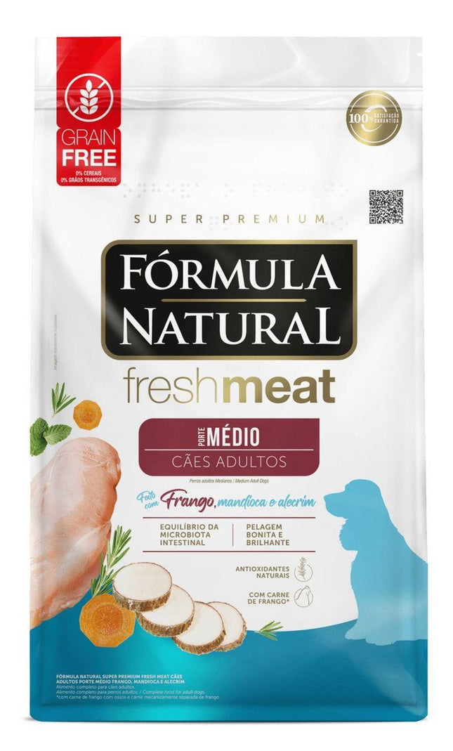 FORMULA NATURAL FRESH CAES ADULTOS FRANGO MEDIO 12KG