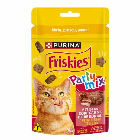 FRISKIES PARTY MIX CARNE/CORDEIRO 40G