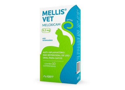 AVERT MELLIS VET 0,2MG - 10 COMPRIMIDOS