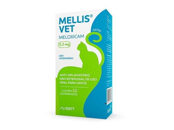 AVERT MELLIS VET 0,2MG - 10 COMPRIMIDOS