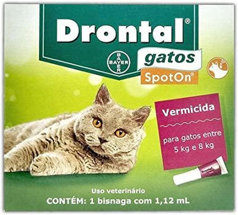 ELANCO DRONTAL SPO GATOS 1,12ML (5KG A 8KG)