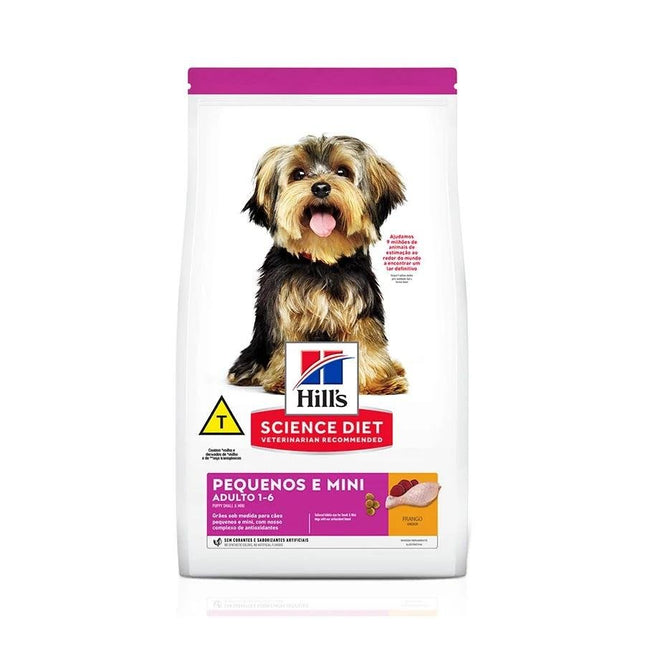 HILL'S CAES ADULTO PEQUENOS E MINI 800G