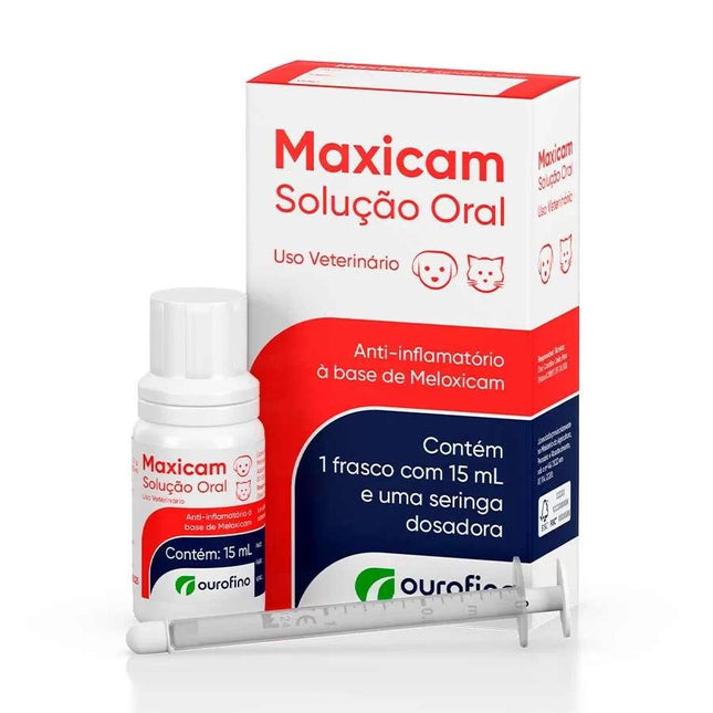 OURO FINO MAXICAM SOLUCAO ORAL 15 ML