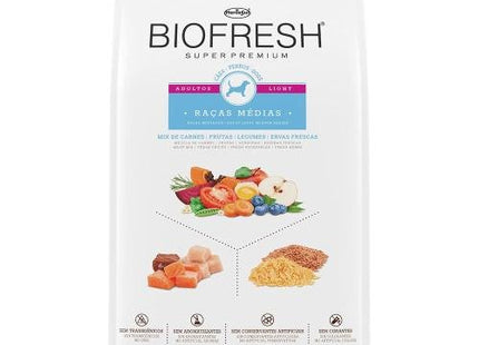 BIOFRESH CAES ADULTOS LIGHT ADULTOS MEDIOS 10,1KG