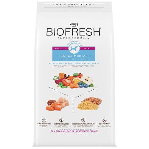 BIOFRESH CAES ADULTOS LIGHT ADULTOS MEDIOS 10,1KG
