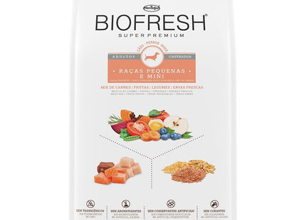 BIOFRESH CAES ADULTOS CASTRADOS PEQ/MINI 10,1KG