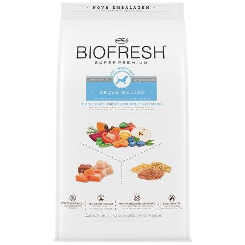 BIOFRESH CAES ADULTOS CASTRADOS MEDIOS 10,1KG