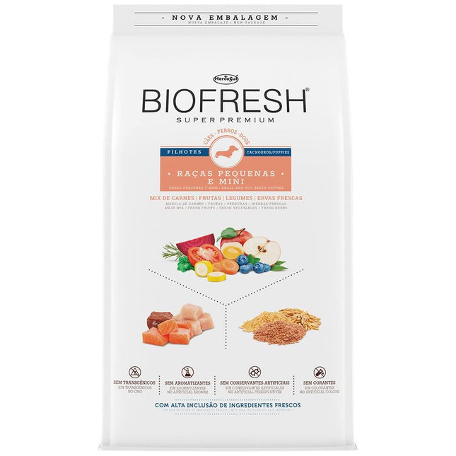 BIOFRESH CAES FILHOTES PEQ/MINI 10,1KG