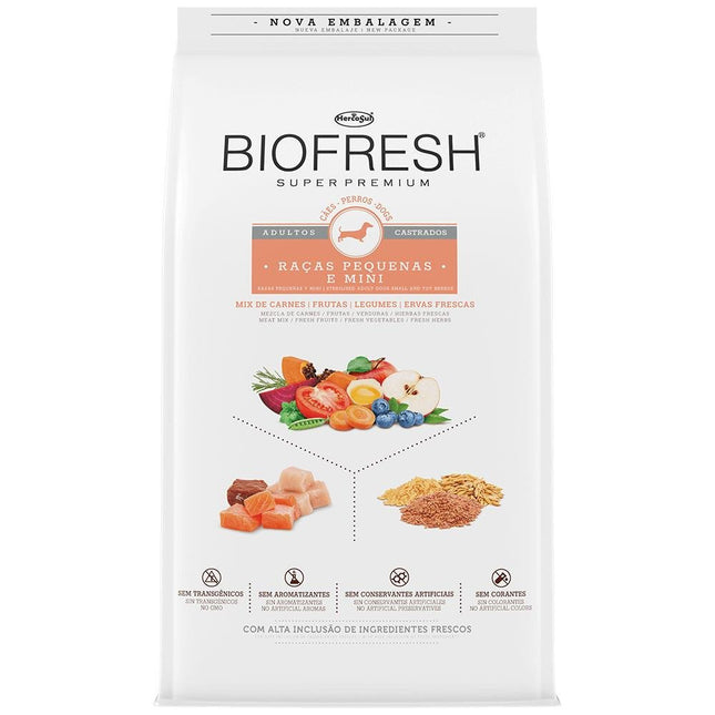 BIOFRESH CAES ADULTOS CASTRADOS PEQ/MINI 3KG