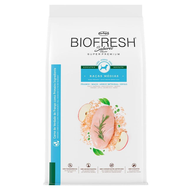 BIOFRESH CAES ADULTOS FRANGO MEDIOS 3KG