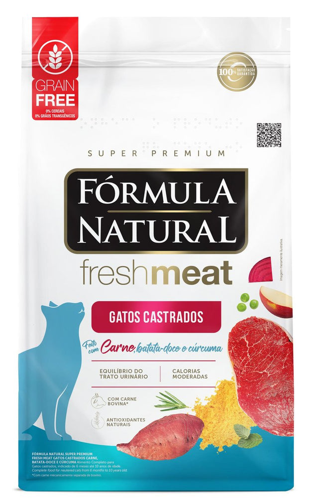 FORMULA NATURAL FRESH GATOS ADULTOS CAST CARNE 7KG