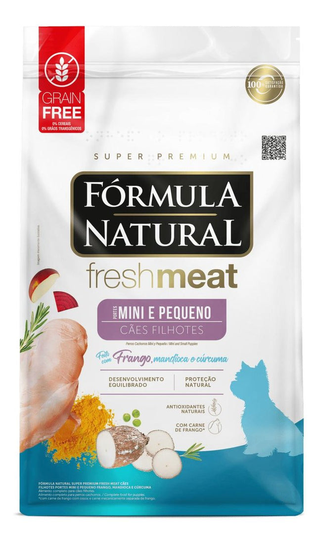FORMULA NATURAL FRESH CAES FILHOTES MIN/PEQ 7KG