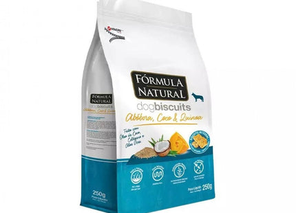FORMULA NATURAL CAES DOGBISCUITS PEQ PORTE ABOBOR 250G
