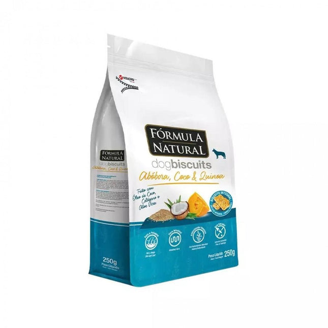 FORMULA NATURAL CAES DOGBISCUITS PEQ PORTE ABOBOR 250G