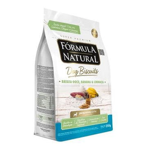 FORMULA NATURAL CAES DOGBISCUITS PEQ PORTE BATATA 250G