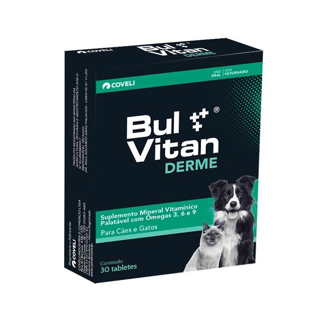 COVELI BULVITAN DERME SUPLEMENTO VITAMINICO 30 TABLETES
