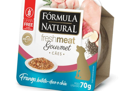 FORMULA NATURAL FRESH GOURMET CAES FRANGO 70G