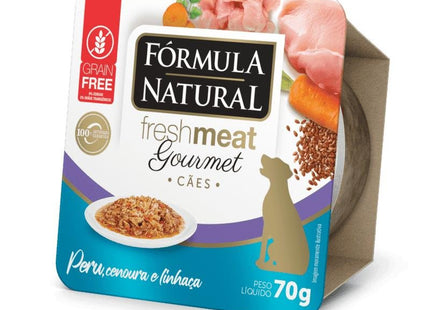 FORMULA NATURAL FRESH GOURMET CAES PERU 70G