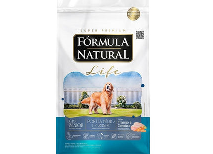FORMULA NATURAL LIFE CAES SENIOR MED/GR PORTE 15KG