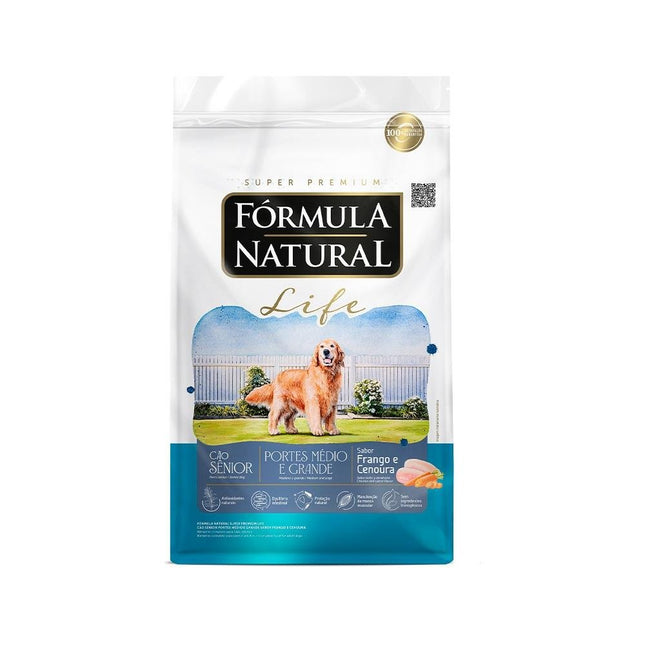 FORMULA NATURAL LIFE CAES SENIOR MED/GR PORTE 15KG