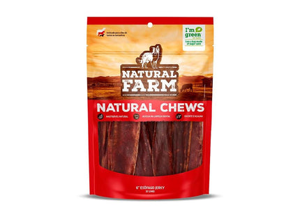 NATURAL FARM ESOFAGO BOVINO JERKY 6 C/10 UN