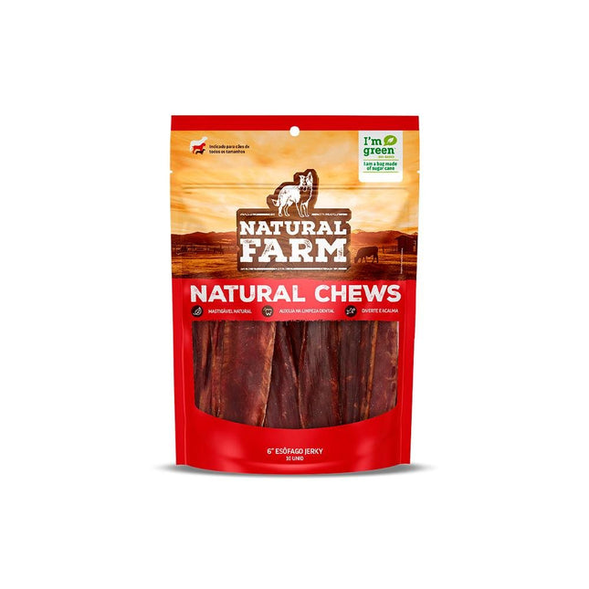 NATURAL FARM ESOFAGO BOVINO JERKY 6 C/10 UN