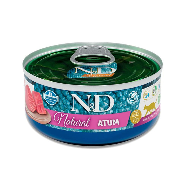 NED LATA NATURAL GATOS ATUM 70G